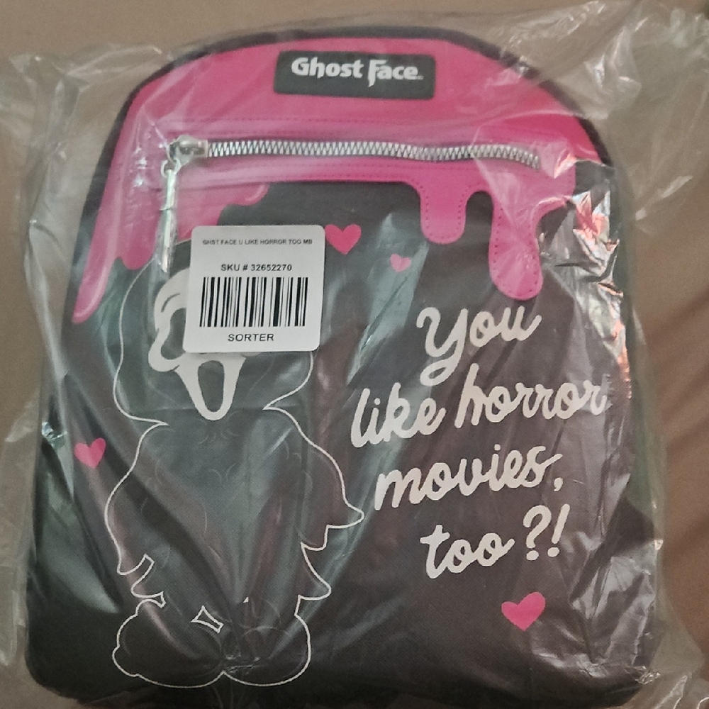 Ghost Face Mini Backpack